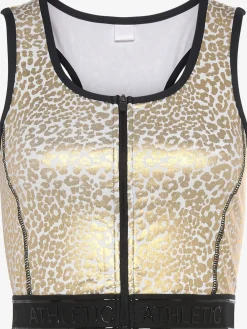 LASCANA ACTIVE Débardeurs<Haut court performance avec motif léopard