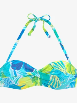 Sunseeker Maillots De Bain<Haut de bikini bandeau à armatures effet de couleur différent pour chaque pièce