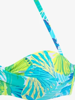 Sunseeker Maillots De Bain<Haut de bikini bandeau à armatures effet de couleur différent pour chaque pièce