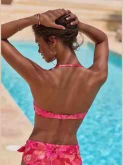 s.Oliver Maillots De Bain<Haut de bikini bandeau à armatures design floral tendance