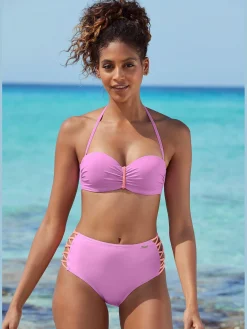 Venice Beach Maillots De Bain<Haut de bikini bandeau à armatures design contrasté