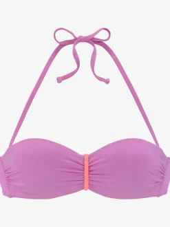 Venice Beach Maillots De Bain<Haut de bikini bandeau à armatures design contrasté