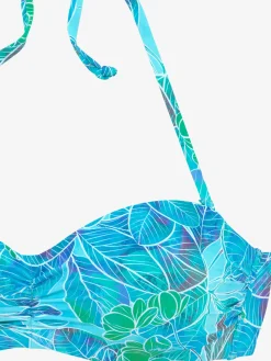 Sunseeker Maillots De Bain<Haut de bikini bandeau à armatures imprimé floral