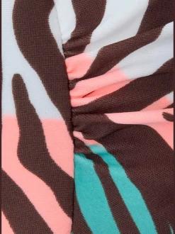 Venice Beach Maillots De Bain<Haut de bikini bandeau à armatures imprimé, effet de couleur différent pour chaque pièce