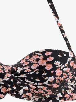 LASCANA Maillots De Bain<Haut de bikini bandeau à armatures imprimé fantaisie