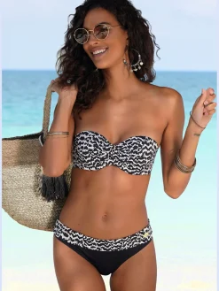 LASCANA Maillots De Bain<Haut de bikini bandeau à armatures design tendance