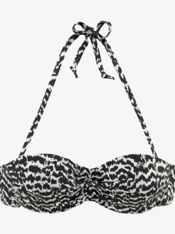 LASCANA Maillots De Bain<Haut de bikini bandeau à armatures design tendance