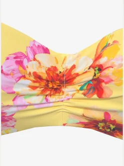 Sunseeker Maillots De Bain<Haut de bikini bandeau à armatures design floral tendance