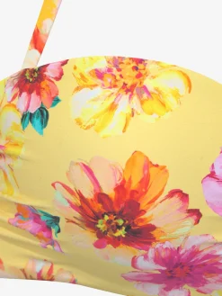 Sunseeker Maillots De Bain<Haut de bikini bandeau à armatures design floral tendance