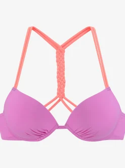 Venice Beach Maillots De Bain<Haut de bikini push-up design contrasté