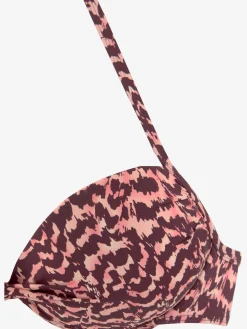 LASCANA Maillots De Bain<Haut de bikini push-up imprimé tendance