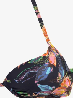 LASCANA Maillots De Bain<Haut de bikini push-up imprimé floral
