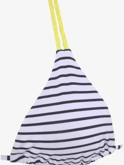 Venice Beach Maillots De Bain<Haut de bikini triangle design rayé avec détails contrastés