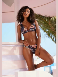 LASCANA Maillots De Bain<Haut de bikini triangle design floral