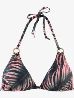 LASCANA Maillots De Bain<Haut de bikini triangle imprimé tropical