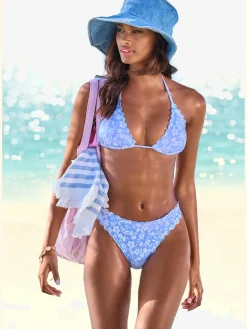 Vivance Maillots De Bain<Haut de bikini triangle imprimé à fleurs mode