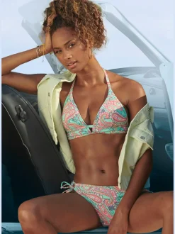 Venice Beach Maillots De Bain<Haut de bikini triangle imprimé, effet de couleur différent pour chaque pièce