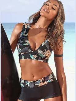 Venice Beach Maillots De Bain<Haut de bikini triangle look haut court