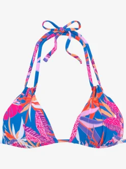 Buffalo Maillots De Bain<Haut de bikini triangle motif floral – chaque pièce est unique