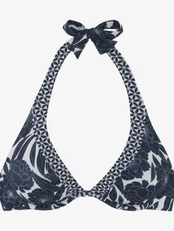 Sunseeker Maillots De Bain<Haut de maillot de bain à armatures imprimé floral tendance contrasté