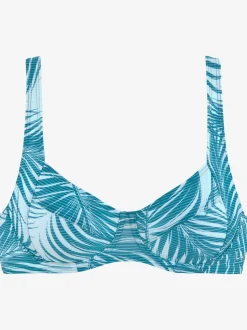 LASCANA ACTIVE Maillots De Bain<Haut de maillot de bain à armatures imprimé palmiers tendance