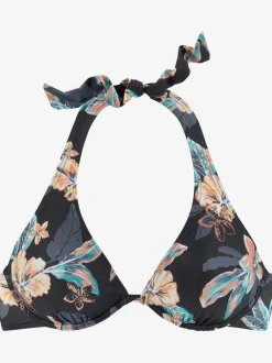 Venice Beach Maillots De Bain<Haut de maillot de bain à armatures imprimé avec fleurs d'hibiscus tendance