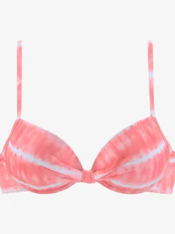 s.Oliver Maillots De Bain<Haut de maillot de bain à armatures imprimé, effet de couleur différent pour chaque pièce