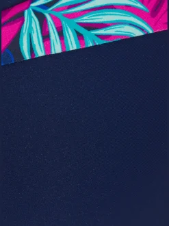 LASCANA Maillots De Bain<Haut de maillot de bain à armatures uni avec empiècements imprimés tendance