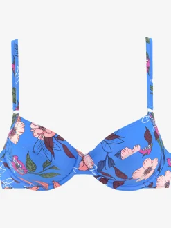 s.Oliver Maillots De Bain<Haut de maillot de bain à armatures imprimé floral moderne