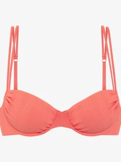 Copenhagen Studios Maillots De Bain<Haut de maillot de bain à armatures matière structurée tendance à rayures