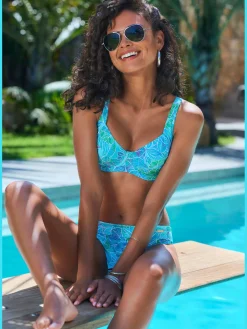 Sunseeker Maillots De Bain<Haut de maillot de bain à armatures imprimé floral