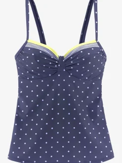 LASCANA Maillots De Bain<Haut de maillot de bain à armatures imprimé à pois et rayures