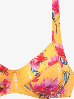 Sunseeker Maillots De Bain<Haut de maillot de bain à armatures imprimé floral moderne