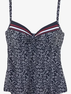LASCANA Maillots De Bain<Haut de maillot de bain à armatures imprimé minimaliste