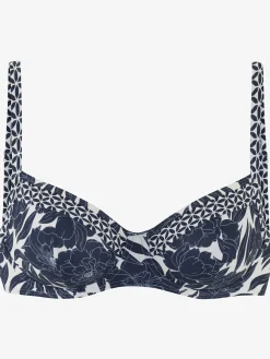 Sunseeker Maillots De Bain<Haut de maillot de bain à armatures imprimé floral tendance contrasté