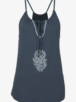 Buffalo Débardeurs|T-Shirts<Haut de plage débardeur à bretelles décontracté