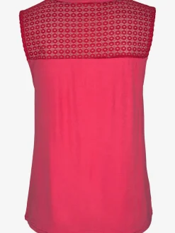 s.Oliver T-Shirts|Débardeurs<Haut de plage fausse patte de boutonnage devant