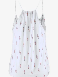 LASCANA T-Shirts|Débardeurs<Haut de plage imprimé sur toute la surface avec petits ornements