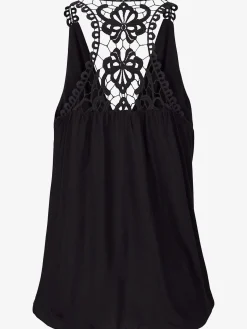 LASCANA T-Shirts|Débardeurs<Haut de plage joli empiècement en dentelle crochetée au dos