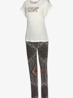 LASCANA Pyjamas<Haut de pyjama manches courtes