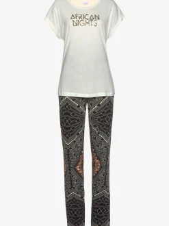 LASCANA Pyjamas<Haut de pyjama manches courtes