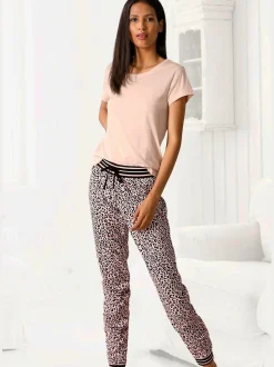 s.Oliver Pyjamas<Haut de pyjama manches courtes à encolure ronde