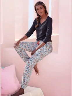LASCANA Pyjamas<Haut de pyjama manches longues ultra-douces