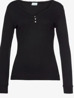 LASCANA Pyjamas<Haut de pyjama manches longues ultra-douces