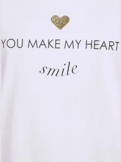 Vivance Dreams Pyjamas<Haut de pyjama t-shirt de nuit avec imprimé devant