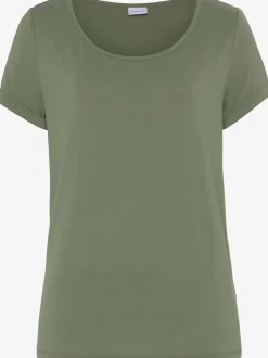 LASCANA Pyjamas<Haut de pyjama t-shirt en superbe qualité jersey