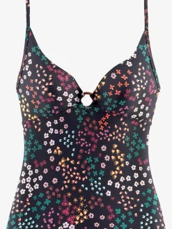s.Oliver Maillots De Bain<Haut de tankini imprimé floral moderne