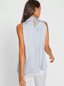 Ashley Brooke Tenues De Cérémonie|Débardeurs<Haut plissé accessoire élégant