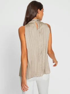 Ashley Brooke Tenues De Cérémonie|Débardeurs<Haut plissé accessoire élégant