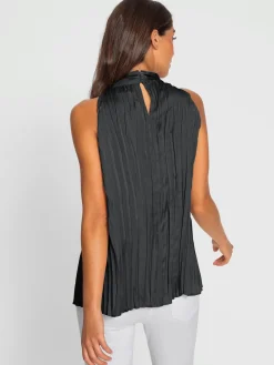 Ashley Brooke Débardeurs|T-Shirts<Haut plissé accessoire élégant